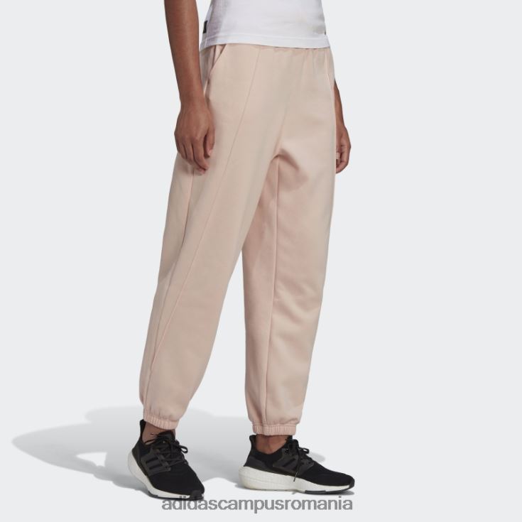 adidas campus romania pantaloni fleece hyperglam roz vapor femei vapor roz J266N23221
