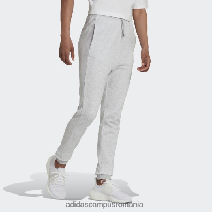 adidas campus romania pantaloni gri deschis studio lounge cu talie înaltă femei erica gri deschis J266N210547