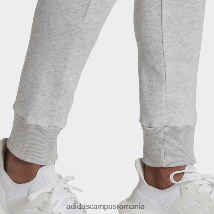adidas campus romania pantaloni gri deschis studio lounge cu talie înaltă femei erica gri deschis J266N210547