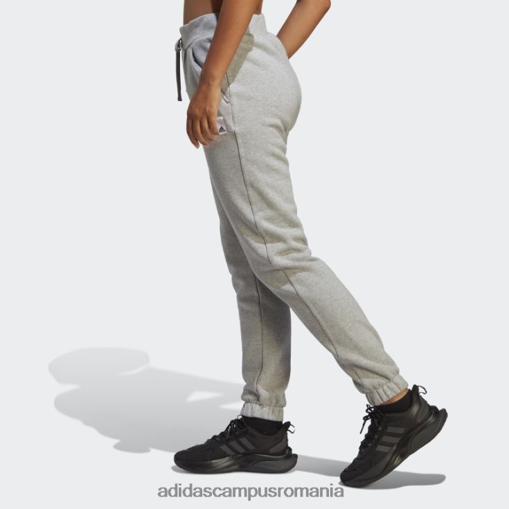 adidas campus romania pantaloni gri mediu fleece lounge femei gri mediu J266N29412