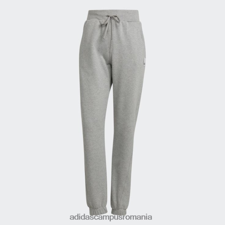 adidas campus romania pantaloni gri mediu fleece lounge femei gri mediu J266N29412