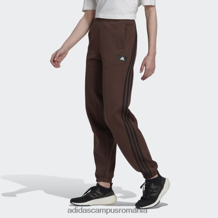 adidas campus romania pantaloni maro cu 3 dungi icoane viitoare femei maro J266N22746