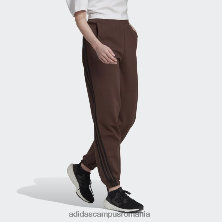adidas campus romania pantaloni maro cu 3 dungi icoane viitoare femei maro J266N22746