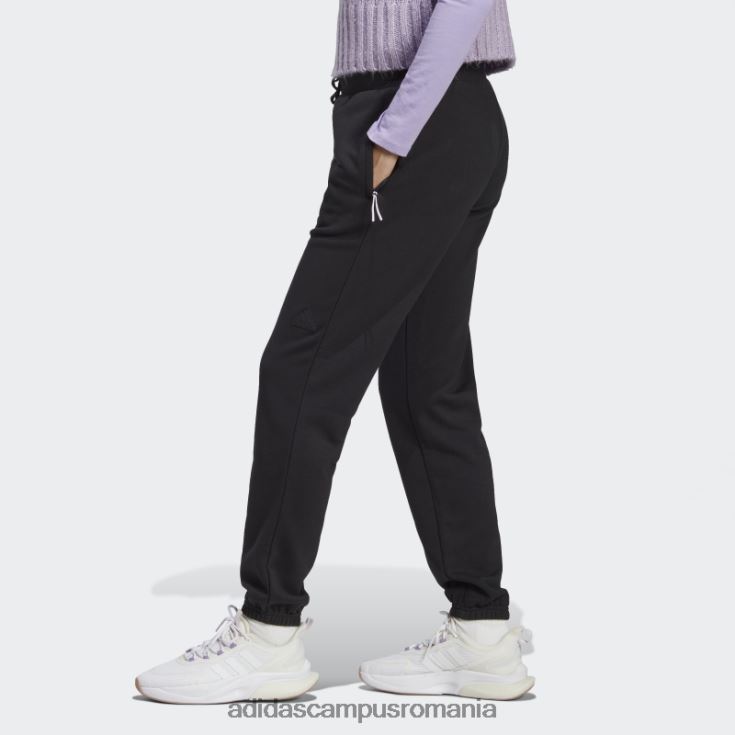adidas campus romania pantaloni negri city escape cu ajustări regulate femei negru J266N29076