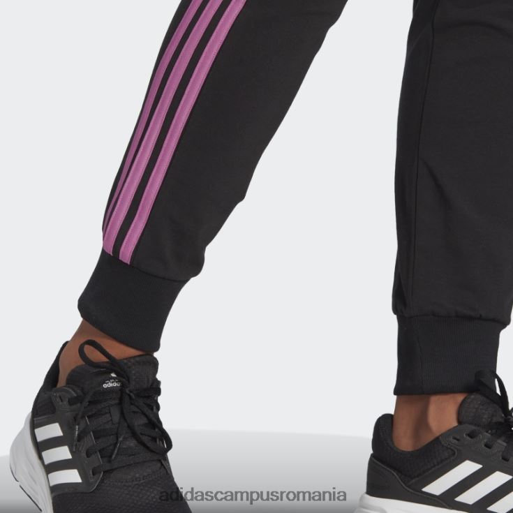 adidas campus romania pantaloni negri cu 3 dungi adidas femei negru/liliac J266N29060