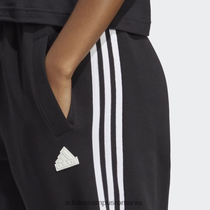 adidas campus romania pantaloni negri cu 3 dungi cu icoane viitoare adidas femei negru J266N22385