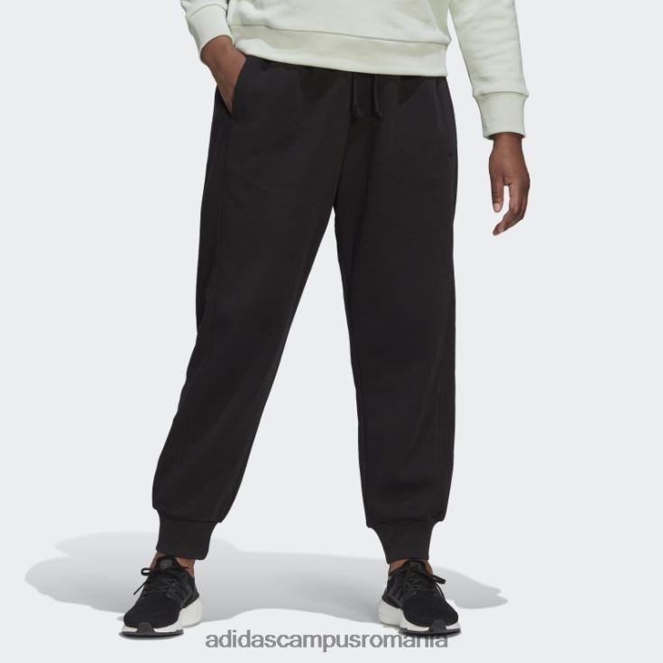 adidas campus romania pantaloni negri din fleece all szn (plus mărime) femei negru J266N28932
