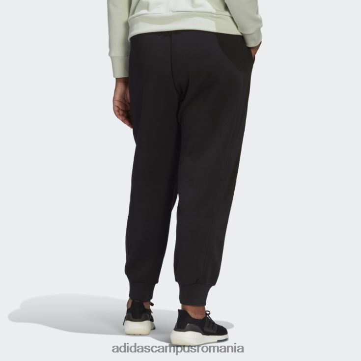 adidas campus romania pantaloni negri din fleece all szn (plus mărime) femei negru J266N28932