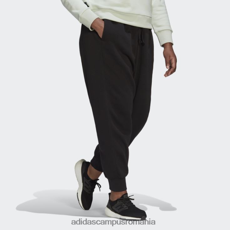 adidas campus romania pantaloni negri din fleece all szn (plus mărime) femei negru J266N28932