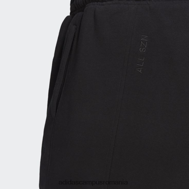 adidas campus romania pantaloni negri din fleece all szn (plus mărime) femei negru J266N28932