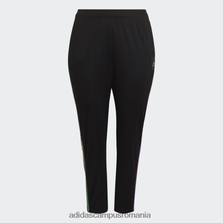 adidas campus romania pantaloni negri tiro pride (mărime plus) femei negru/multicolor J266N23148