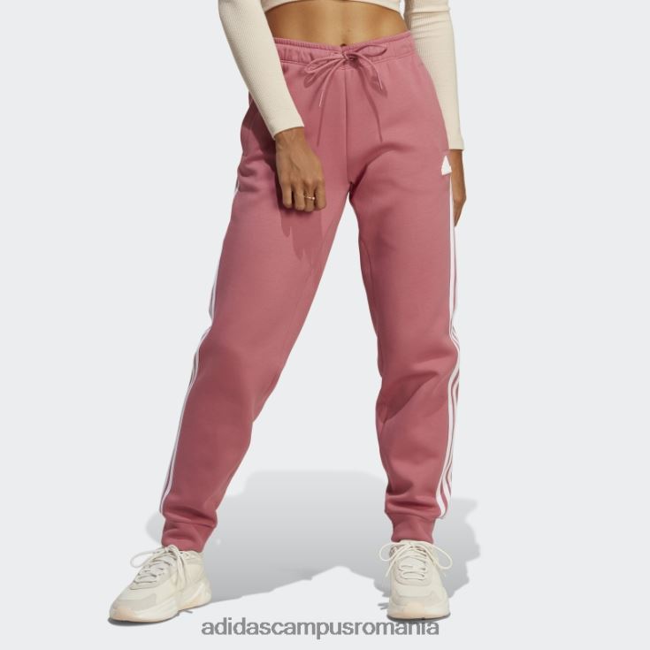 adidas campus romania pantaloni obișnuiți cu 3 dungi icoane viitoare roz femei roz J266N29113