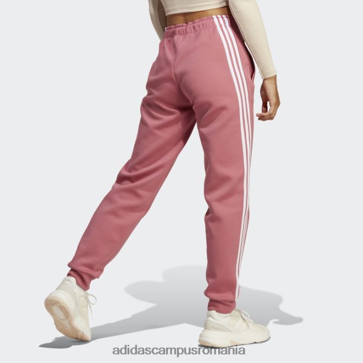 adidas campus romania pantaloni obișnuiți cu 3 dungi icoane viitoare roz femei roz J266N29113
