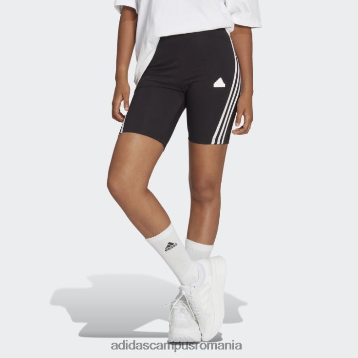 adidas campus romania pantaloni scurți adidas pentru biciclete cu 3 dungi cu iconițe negre futures femei negru J266N28955