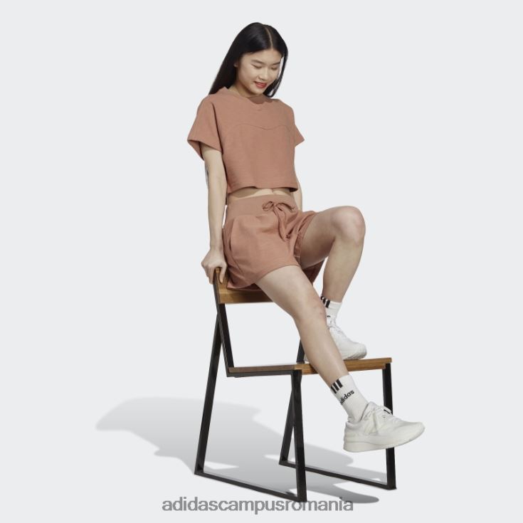 adidas campus romania pantaloni scurți cly lounge terry loop femei lut J266N29532