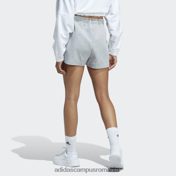 adidas campus romania pantaloni scurți cu 3 dungi gri mediu viitor icons femei gri mediu J266N29310