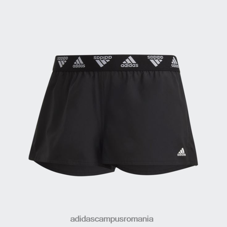 adidas campus romania pantaloni scurți de plajă negru marca adidas femei alb negru J266N216659