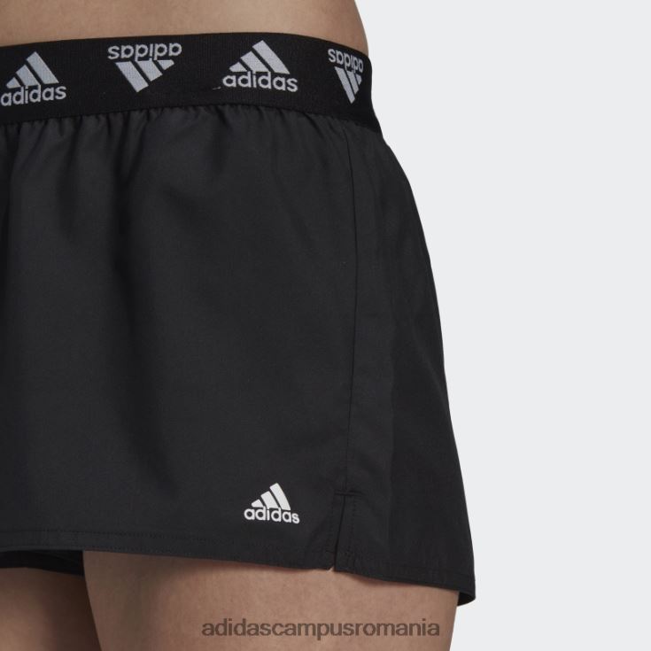 adidas campus romania pantaloni scurți de plajă negru marca adidas femei alb negru J266N216659