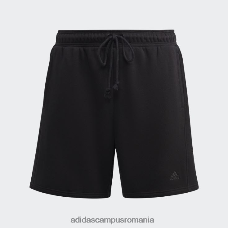 adidas campus romania pantaloni scurți din lână negri all szn (plus mărime) fashion femei negru J266N29839