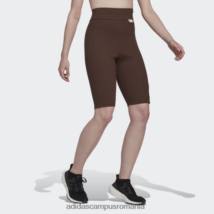 adidas campus romania pantaloni scurți maro studio lounge femei maro J266N210738