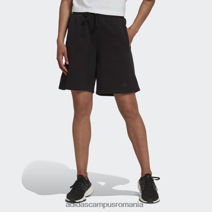 adidas campus romania pantaloni scurți negri all szn fleece femei negru J266N28861