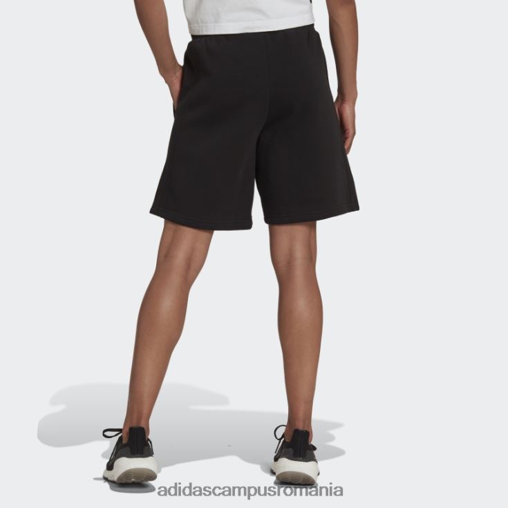 adidas campus romania pantaloni scurți negri all szn fleece femei negru J266N28861