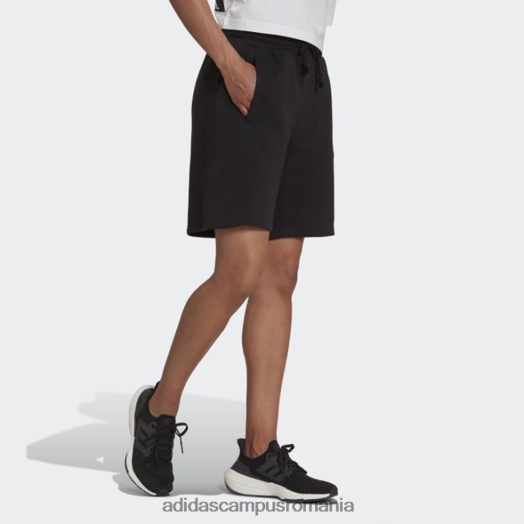 adidas campus romania pantaloni scurți negri all szn fleece femei negru J266N28861