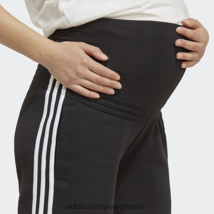 adidas campus romania pantaloni scurți negri de maternitate femei alb negru J266N216997