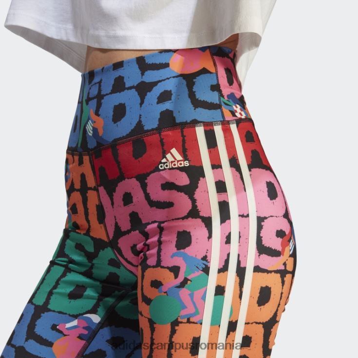 adidas campus romania pantaloni scurți negri x farm rio pentru biciclete fierbinți femei negru/stacojiu J266N29894