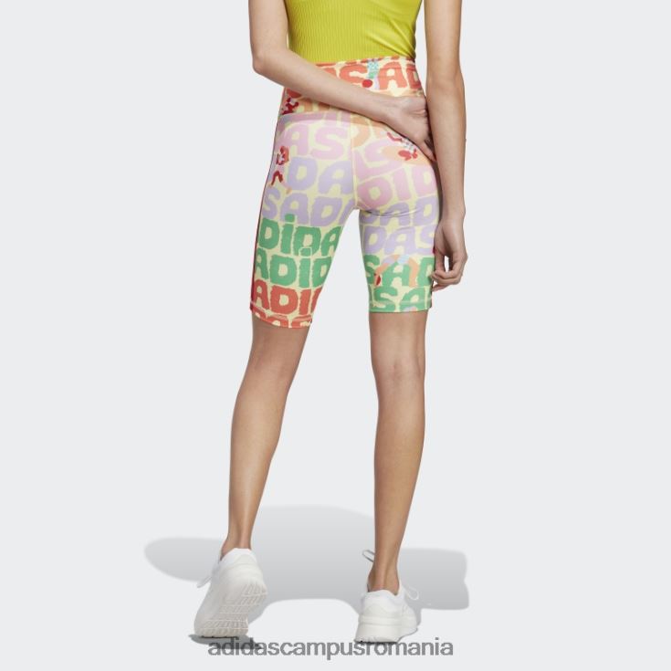 adidas campus romania pantaloni scurți pearl citrine hot x farm rio pentru biciclete femei perlat citrin/rosu J266N29885