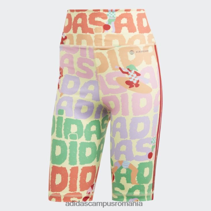 adidas campus romania pantaloni scurți pearl citrine hot x farm rio pentru biciclete femei perlat citrin/rosu J266N29885