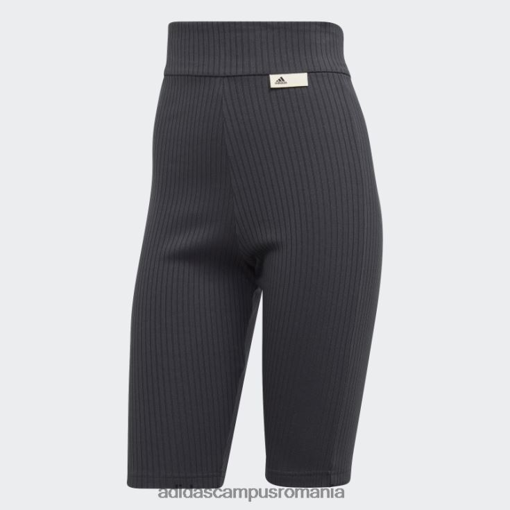 adidas campus romania pantaloni scurți studio lounge cu nervuri carbon adidas femei carbon J266N210704