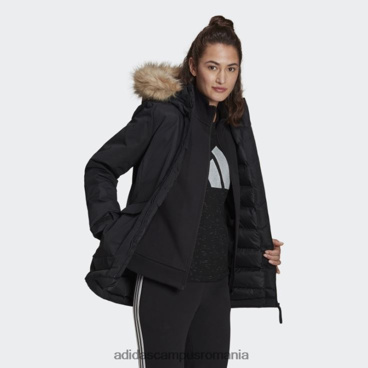adidas campus romania parka cu glugă utilitas negru adidas femei negru J266N216884