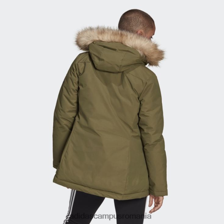 adidas campus romania parka cu glugă utilitas olive femei măsline J266N217150