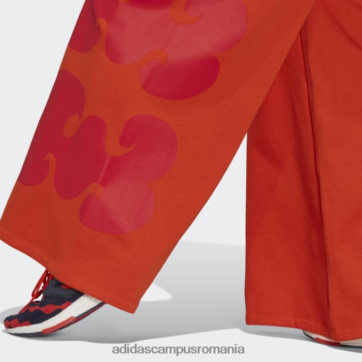 adidas campus romania portocaliu marimekko pantaloni largi moda femei portocale J266N22722