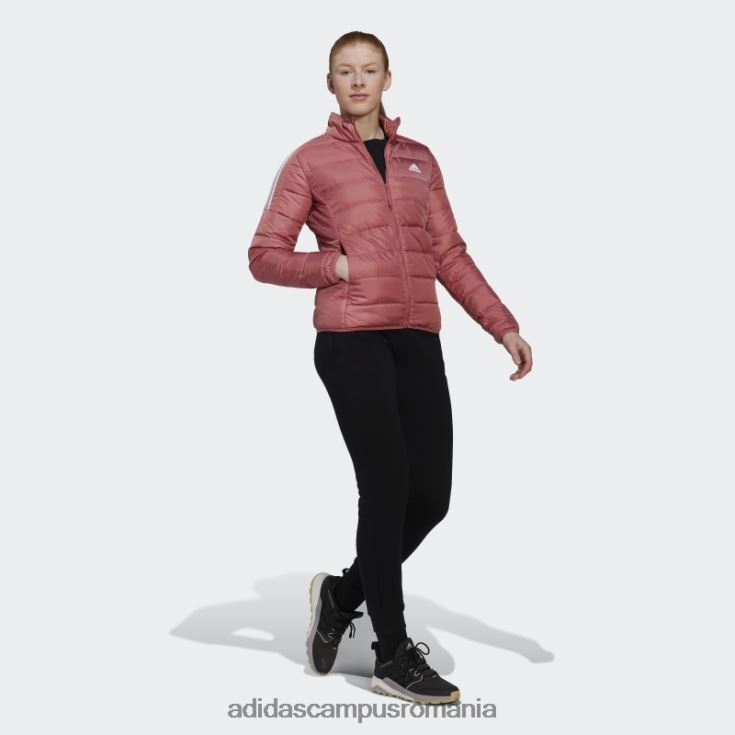 adidas campus romania roșu essentials puf moda jachetă femei roșu J266N29429