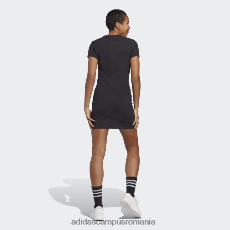 adidas campus romania rochie tricou essentials cu 3 dungi negru adidas femei alb negru J266N216836
