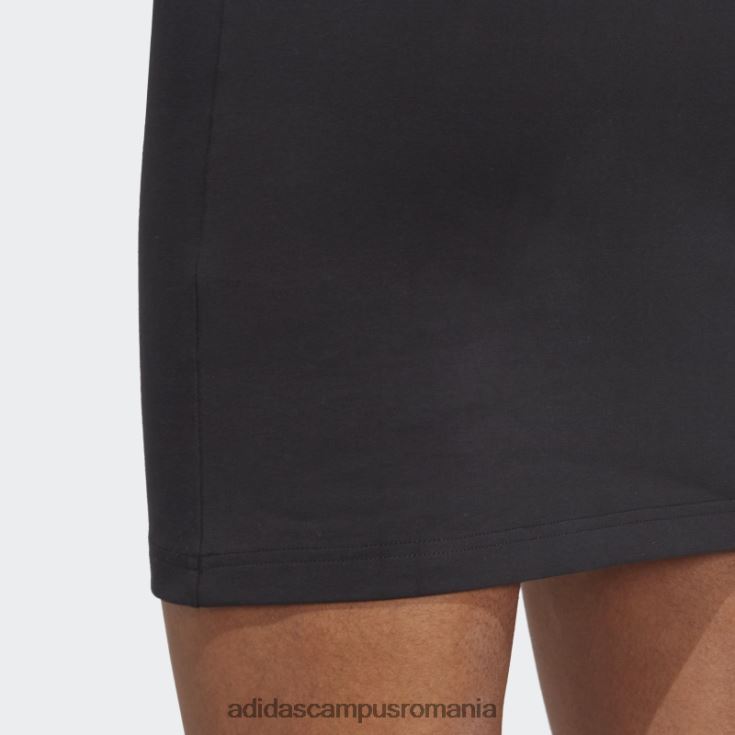 adidas campus romania rochie tricou essentials cu 3 dungi negru adidas femei alb negru J266N216836