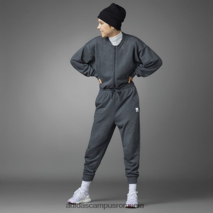 adidas campus romania salopetă gri închis pentru ziua Îndrăgostiților femei erica gri închis J266N29149