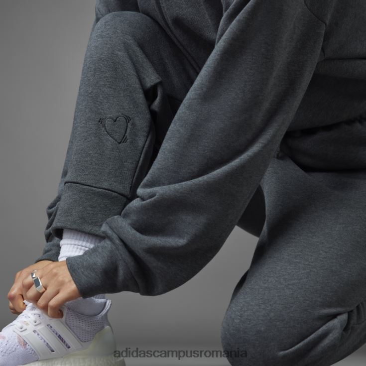 adidas campus romania salopetă gri închis pentru ziua Îndrăgostiților femei erica gri închis J266N29149