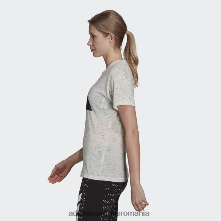 adidas campus romania sport inspirat winners 2.0 tee white melange femei melange alb J266N22857