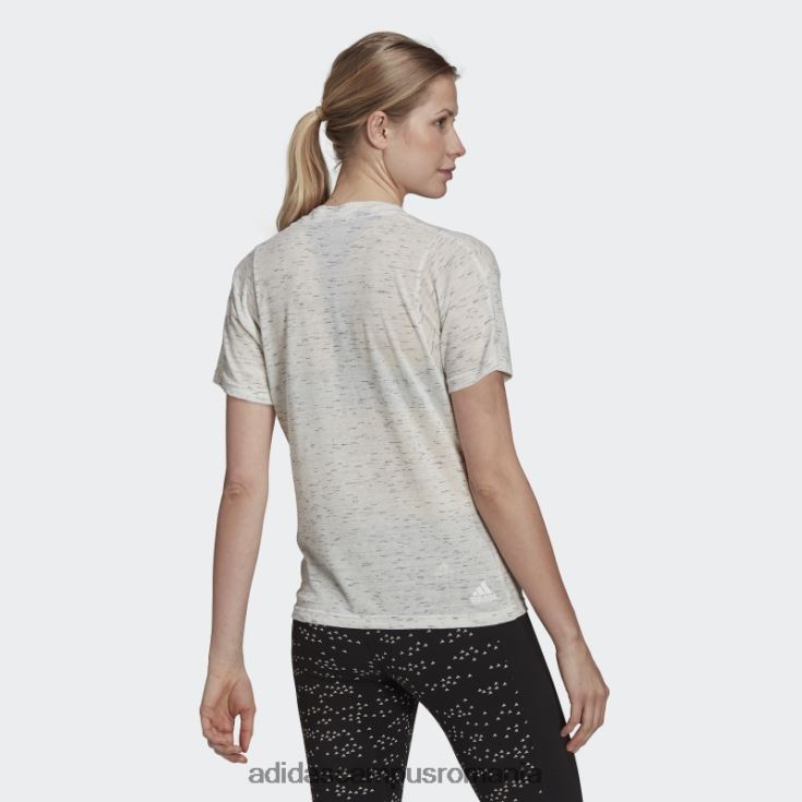 adidas campus romania sport inspirat winners 2.0 tee white melange femei melange alb J266N22857