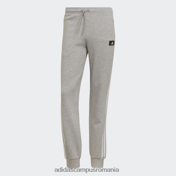 adidas campus romania sportswear future icons pantaloni cu 3 dungi gri mediu femei gri mediu J266N23207