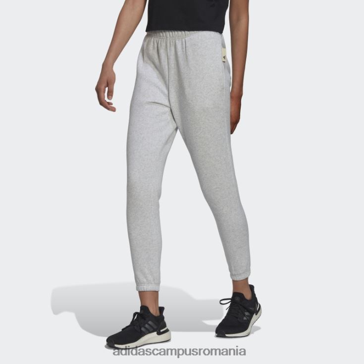 adidas campus romania studio lounge pantaloni cu potrivire regulata gri deschis heather femei erica gri deschis J266N210652
