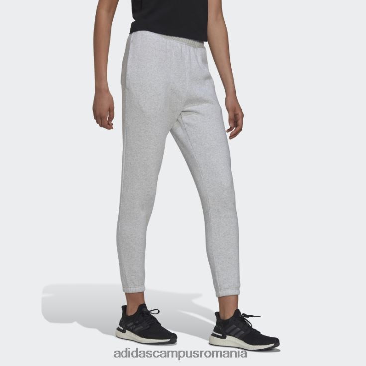 adidas campus romania studio lounge pantaloni cu potrivire regulata gri deschis heather femei erica gri deschis J266N210652