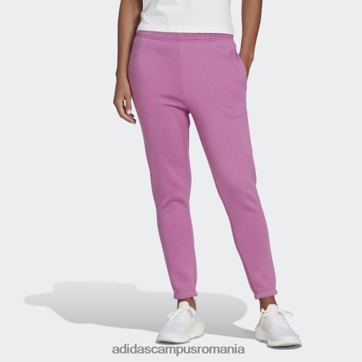 adidas campus romania studio lounge pantaloni cu potrivire regulata lila fashion femei liliac J266N210746