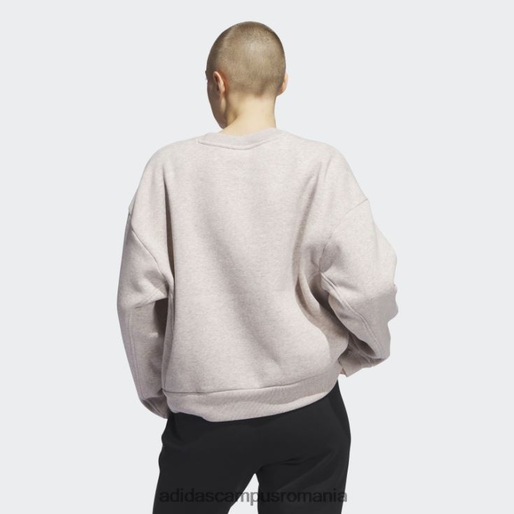 adidas campus romania taupe mel all szn fleece hanorac femei taupe mel J266N29934