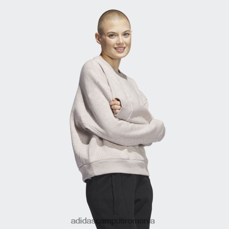 adidas campus romania taupe mel all szn fleece hanorac femei taupe mel J266N29934