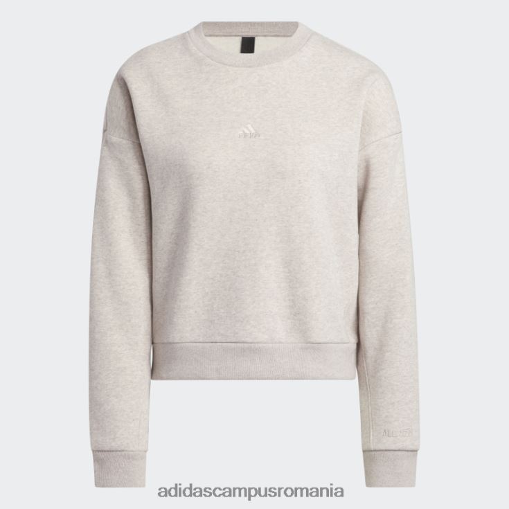 adidas campus romania taupe mel all szn fleece hanorac femei taupe mel J266N29934