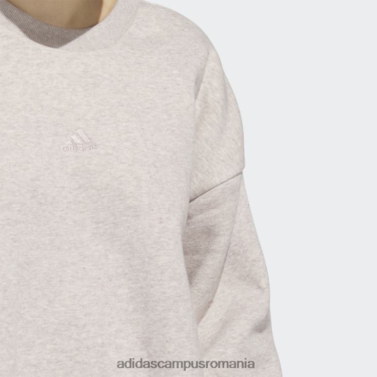 adidas campus romania taupe mel all szn fleece hanorac femei taupe mel J266N29934